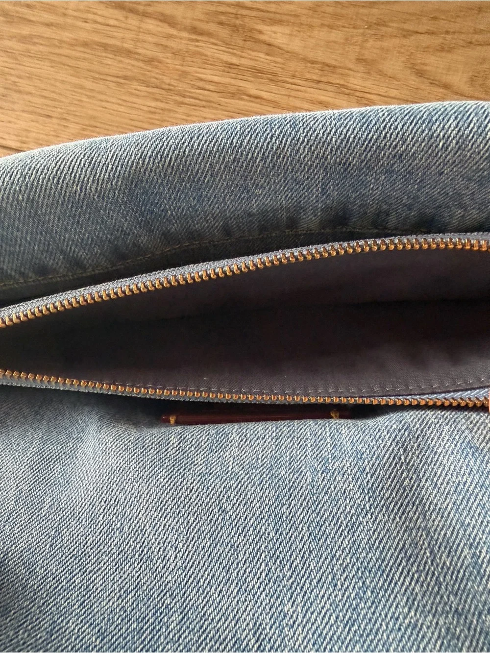 Authentic Coach Quilted Denim Tabby 26 - Picture 9 of 11
